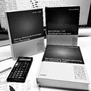 Die Bücher von Univ.-Prof. KROPIK: Baukalkulation | Mehrkostenforderungen | Bauvertrag